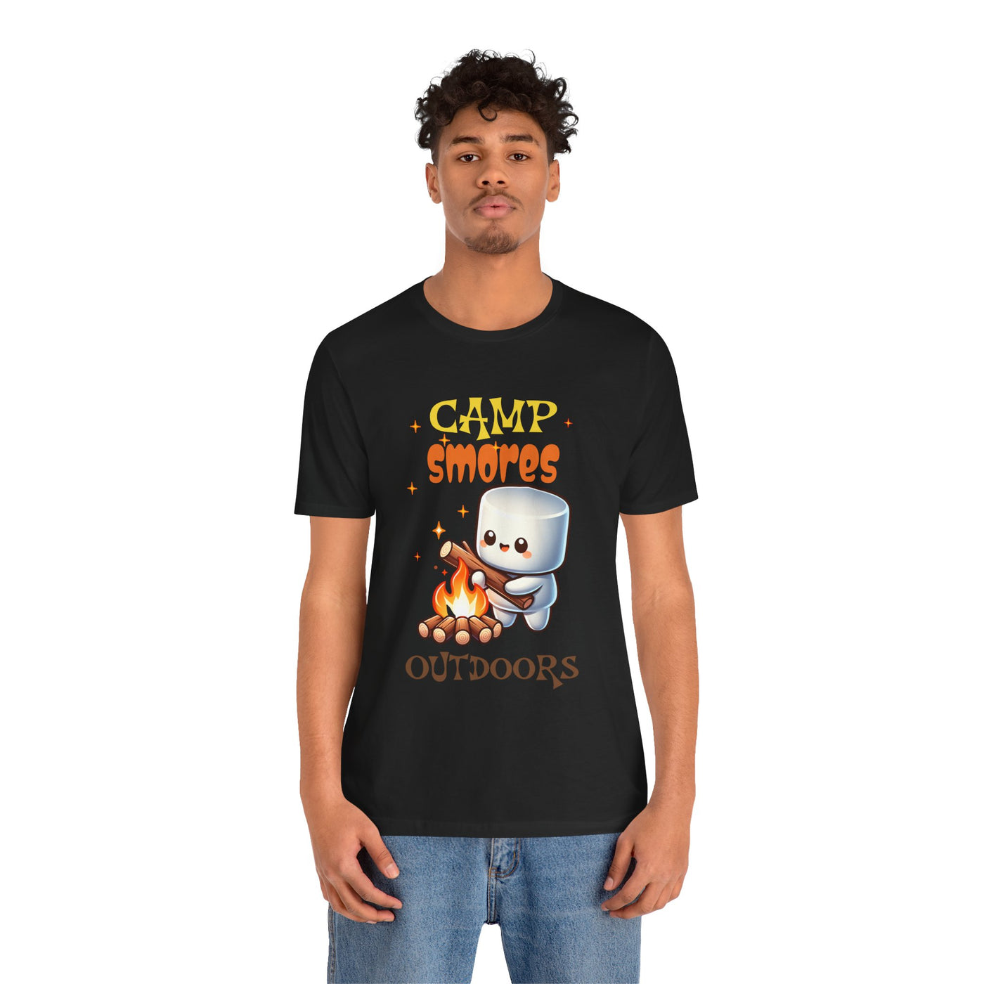 Camp S'mores Short Sleeve Tee for Outdoor Lovers