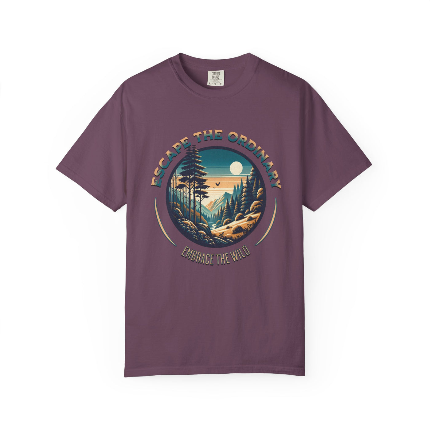 Escape the Ordinary T-shirt, Unisex Casual Tee, Outdoor Adventure Shirt, Nature Lover Gift, Relaxed Fit Tee, Eco-Friendly Apparel