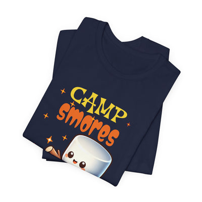 Camp S'mores Short Sleeve Tee for Outdoor Lovers