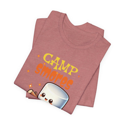 Camp S'mores Short Sleeve Tee for Outdoor Lovers