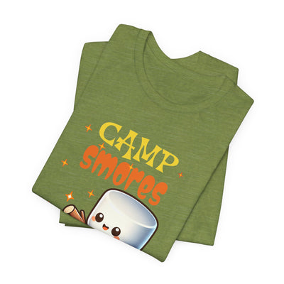 Camp S'mores Short Sleeve Tee for Outdoor Lovers