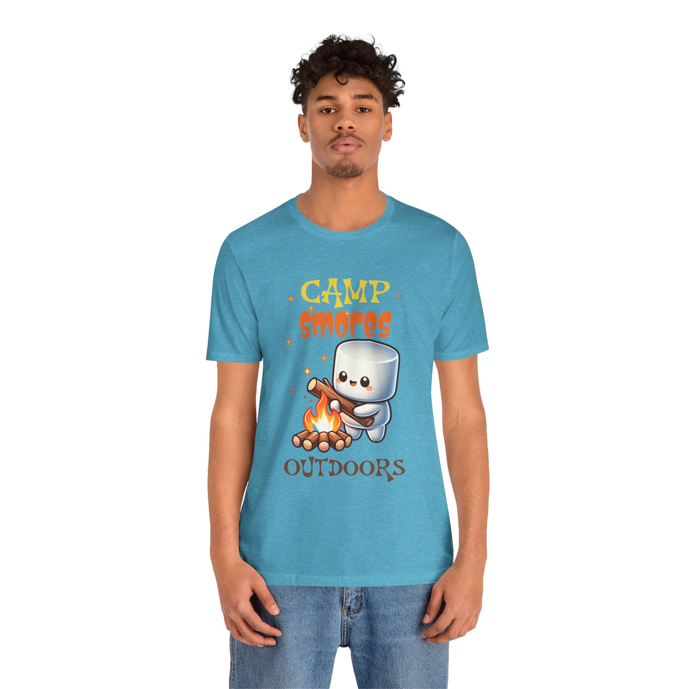 Camp S'mores Short Sleeve Tee for Outdoor Lovers