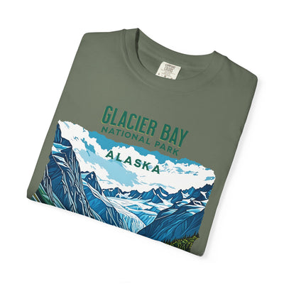 Glacier Bay National Park Tee Alaska, Nature Lover Shirt, Glacier Bay Graphic T-Shirt, Summer Adventure Top, Travel Souvenir Tee