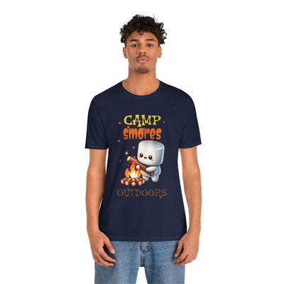 Camp S'mores Short Sleeve Tee for Outdoor Lovers