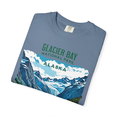 Glacier Bay National Park Tee Alaska, Nature Lover Shirt, Glacier Bay Graphic T-Shirt, Summer Adventure Top, Travel Souvenir Tee