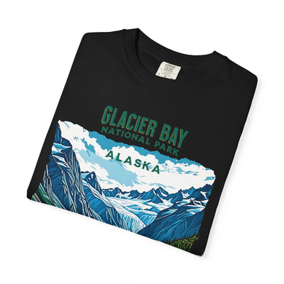 Glacier Bay National Park Tee Alaska, Nature Lover Shirt, Glacier Bay Graphic T-Shirt, Summer Adventure Top, Travel Souvenir Tee