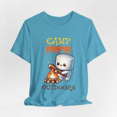 Camp S'mores Short Sleeve Tee for Outdoor Lovers
