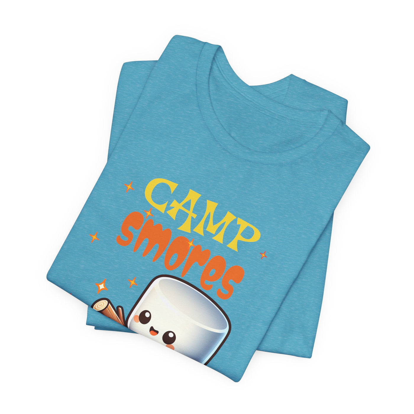 Camp S'mores Short Sleeve Tee for Outdoor Lovers