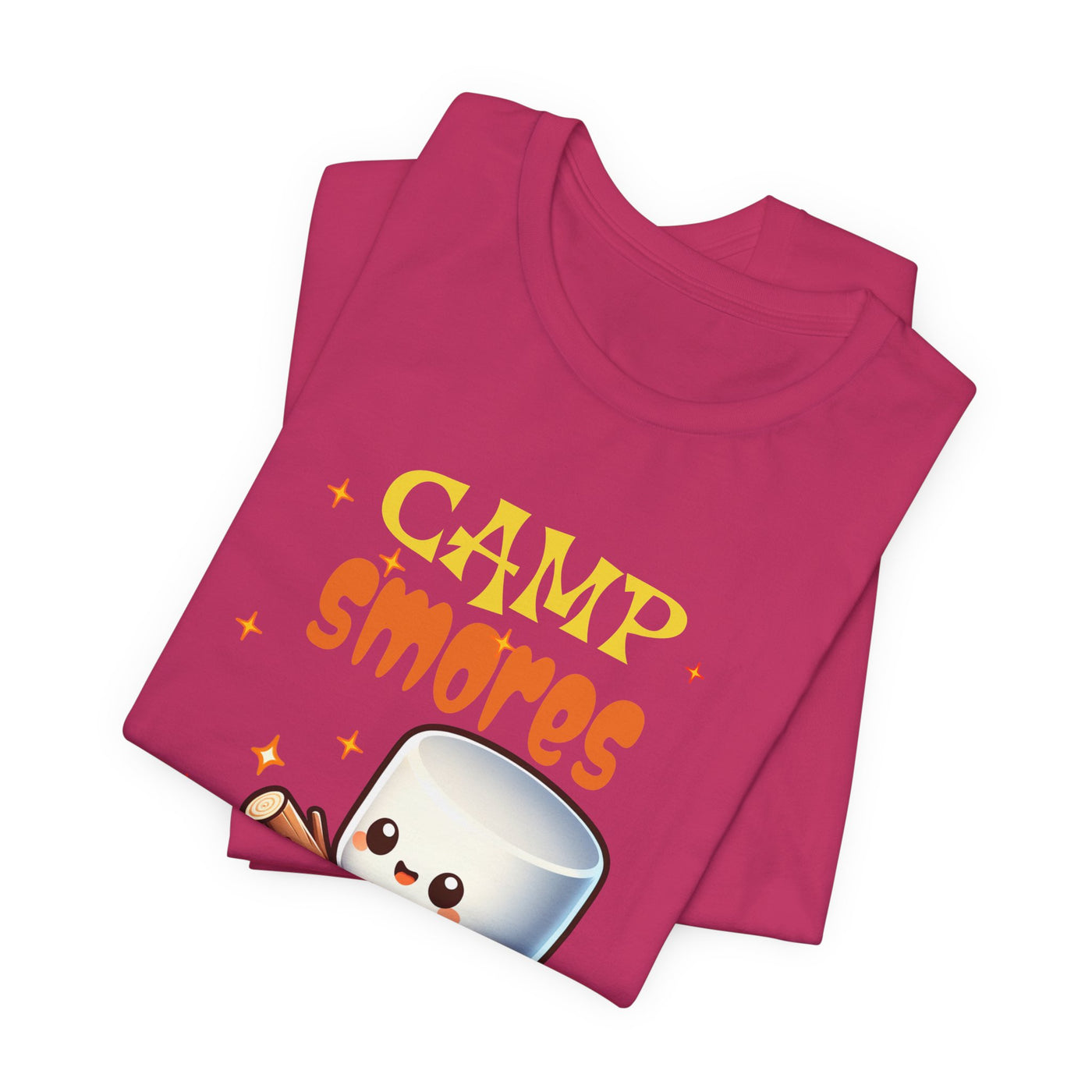 Camp S'mores Short Sleeve Tee for Outdoor Lovers