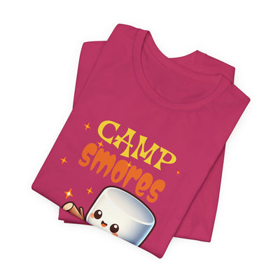 Camp S'mores Short Sleeve Tee for Outdoor Lovers