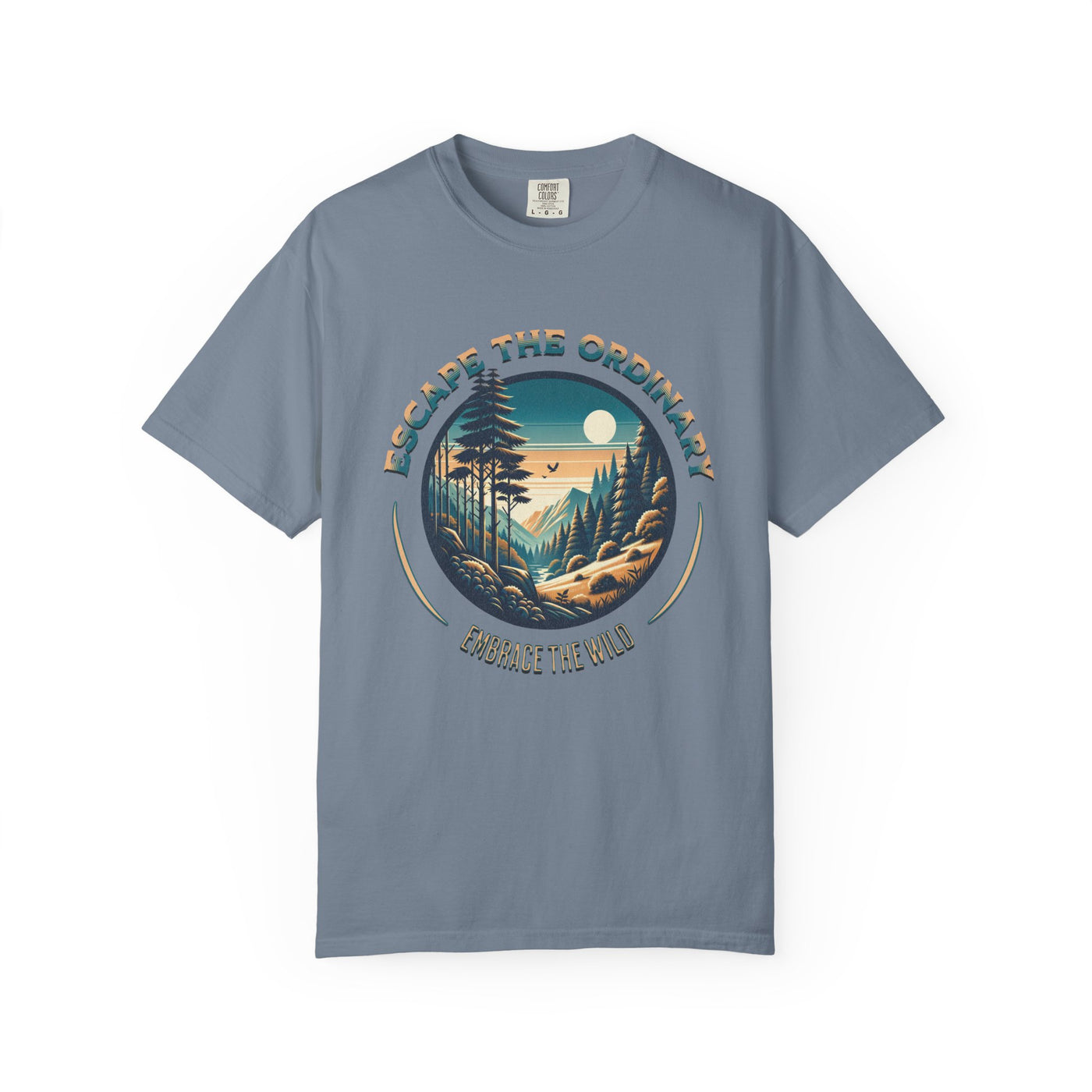 Escape the Ordinary T-shirt, Unisex Casual Tee, Outdoor Adventure Shirt, Nature Lover Gift, Relaxed Fit Tee, Eco-Friendly Apparel