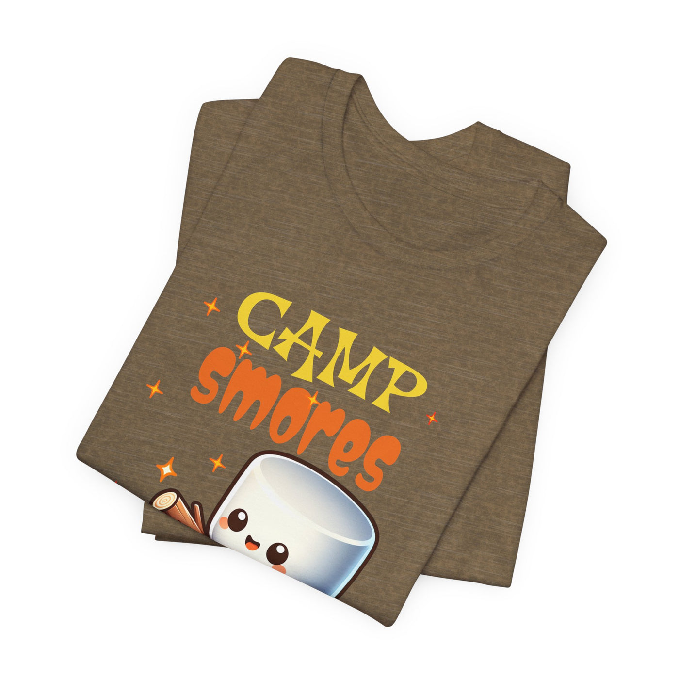 Camp S'mores Short Sleeve Tee for Outdoor Lovers