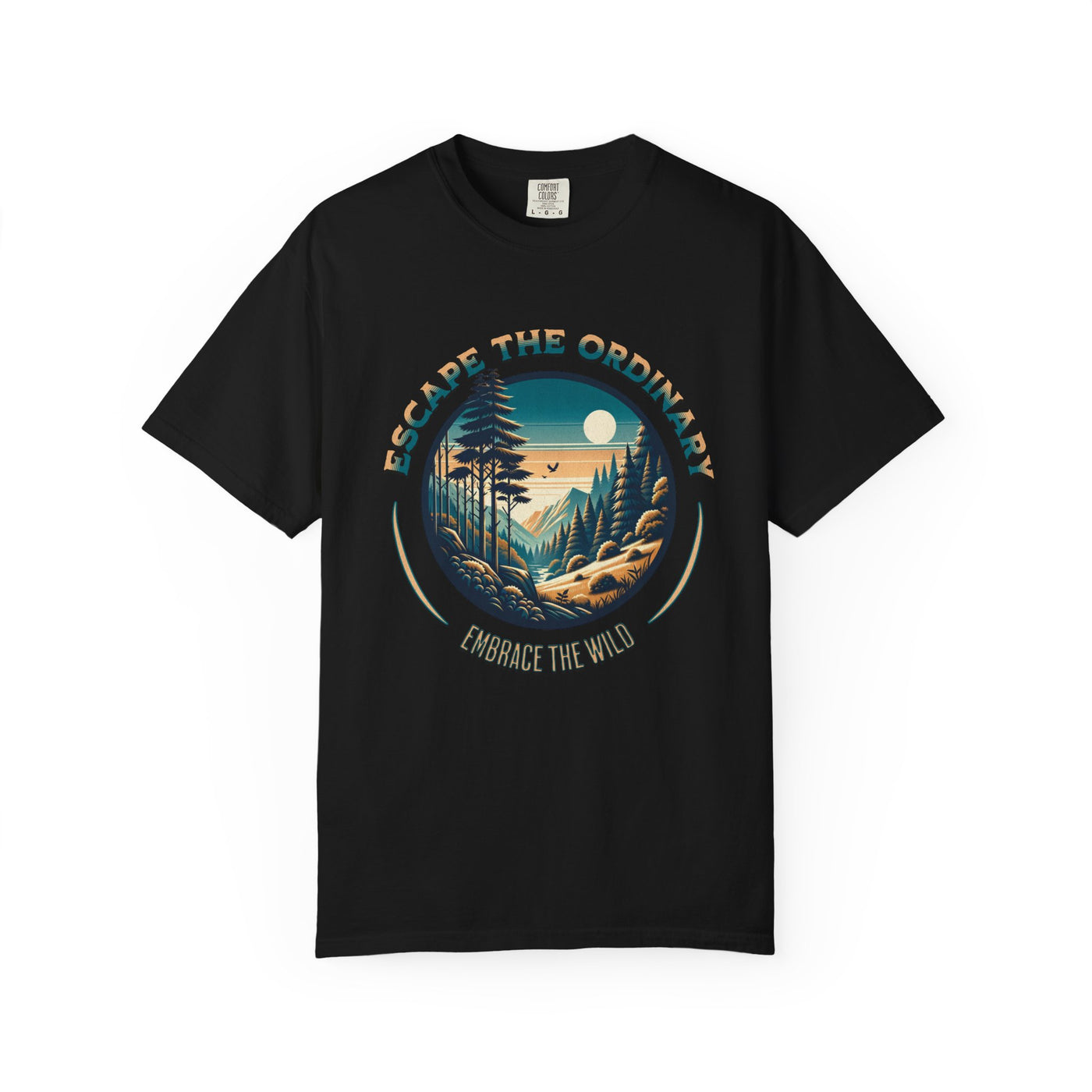 Escape the Ordinary T-shirt, Unisex Casual Tee, Outdoor Adventure Shirt, Nature Lover Gift, Relaxed Fit Tee, Eco-Friendly Apparel