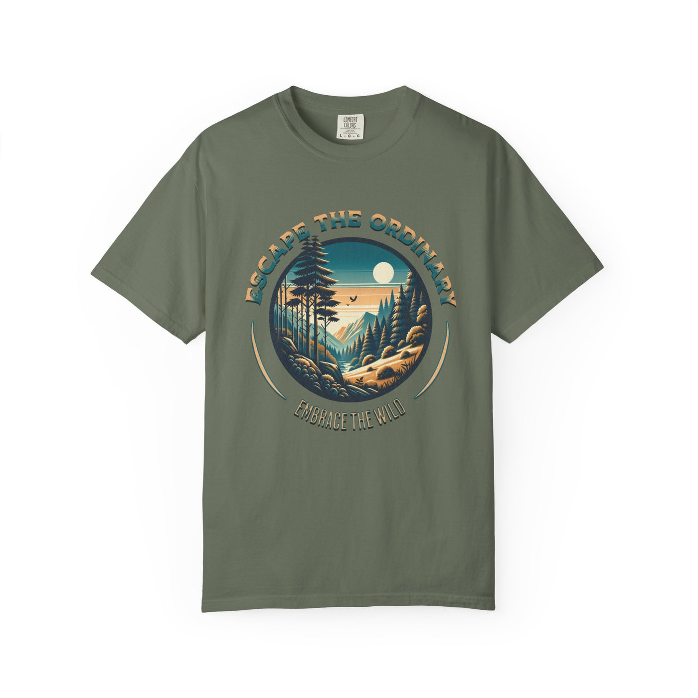 Escape the Ordinary T-shirt, Unisex Casual Tee, Outdoor Adventure Shirt, Nature Lover Gift, Relaxed Fit Tee, Eco-Friendly Apparel