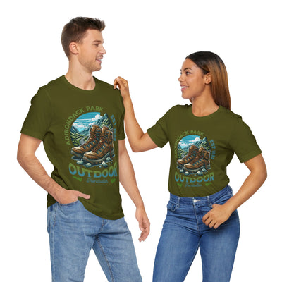 Adirondack Park Outdoor Adventure Tee - Unisex Short Sleeve Shirt
